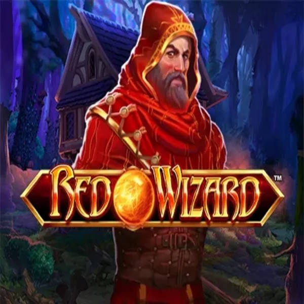 Red Wizard online game logo by Rarestone Gaming on heycasino.org