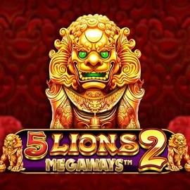 5 Lions Megaways 2 logo by Pragmatic Play at Hey Casino
