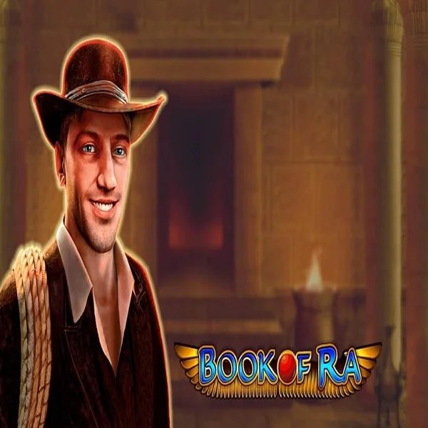 Book of Ra logo – Slots by Greentube at Hey Casino