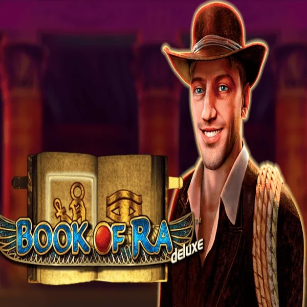 Enjoy Book of Ra Deluxe by Novomatic – logo hosted on heycasino.org