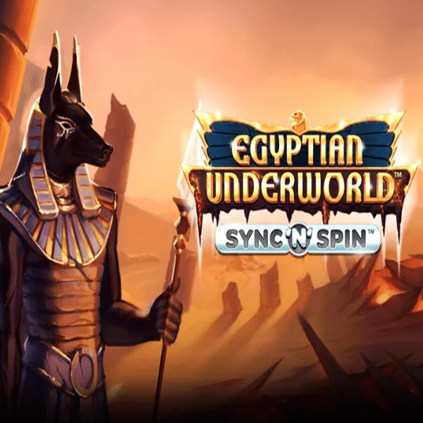 Egyptian Underworld logo by Greentube Hey Casino