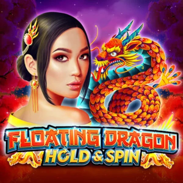 Floating Dragon slot logo by Pragmatic Play at Hey Casino
