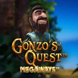 Slots logo of Gonzo's Quest Megaways from Red Tiger Gaming at Hey Casino