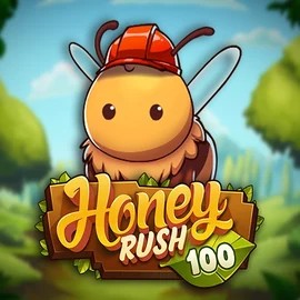 Honey Rush 100 slot visual from Play’n GO available on heycasino.org
