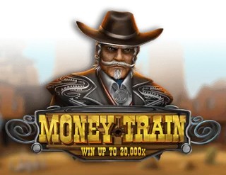 Official Slots logo: Money Train by Relax Gaming at Hey Casino