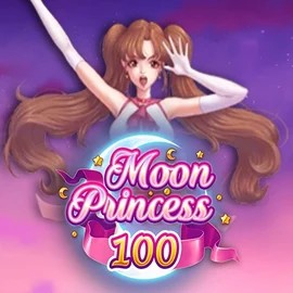 Official Slots logo: Moon Princess 100 by Play’n GO at Hey Casino