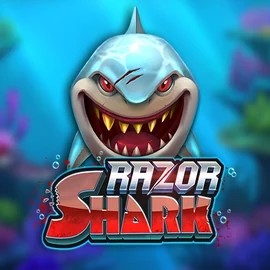 Razor Shark logo by Push Gaming Hey Casino