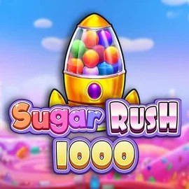 Sugar Rush 1000 by Pragmatic Play, showcased at heycasino.org – game logo