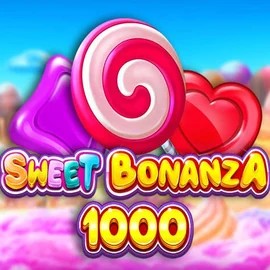 Sweet Bonanza 1000 slot visual from Pragmatic Play available on heycasino.org