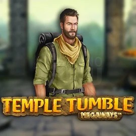 Temple Tumble Megaways game by Relax Gaming – logo hosted on Hey Casino