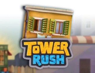 Tower Rush by Galaxsys, showcased at heycasino.org – game logo