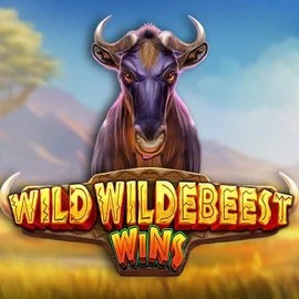 Wild Wildebeest Wins logo by Pragmatic Play at Hey Casino